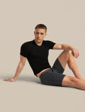 Men's Merino 150 Anatomica Long Boxers Jet Heather - 5