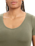 Women's Merino 150 Siren Short Sleeve Sweetheart Loden - 4