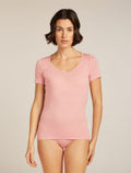 Women's Merino 150 Siren Short Sleeve Sweetheart Blush - 1