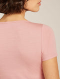 Women's Merino 150 Siren Short Sleeve Sweetheart Blush - 4