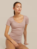 Women's Merino 150 Siren Short Sleeve Sweetheart Pink quartz - 4