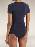 Women's Merino 150 Siren Short Sleeve Sweetheart Midnight Navy - 3
