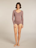Women's Merino 150 Siren Long Sleeve Sweetheart Top Summit - 3