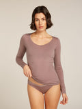Women's Merino 150 Siren Long Sleeve Sweetheart Top Summit - 6