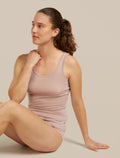 Women's Merino 150 Siren Tank Pink quartz - 5