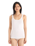 Women's Merino 150 Siren Tank Bone Heather - 1
