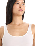Women's Merino 150 Siren Tank Bone Heather - 4