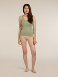 Women's Merino 150 Siren Tank Lichen - 3