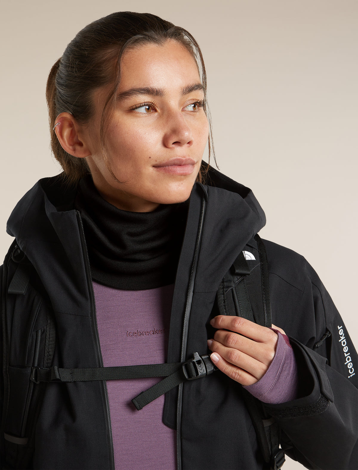 Unisex Merino 260 Oasis Chute Black - 5