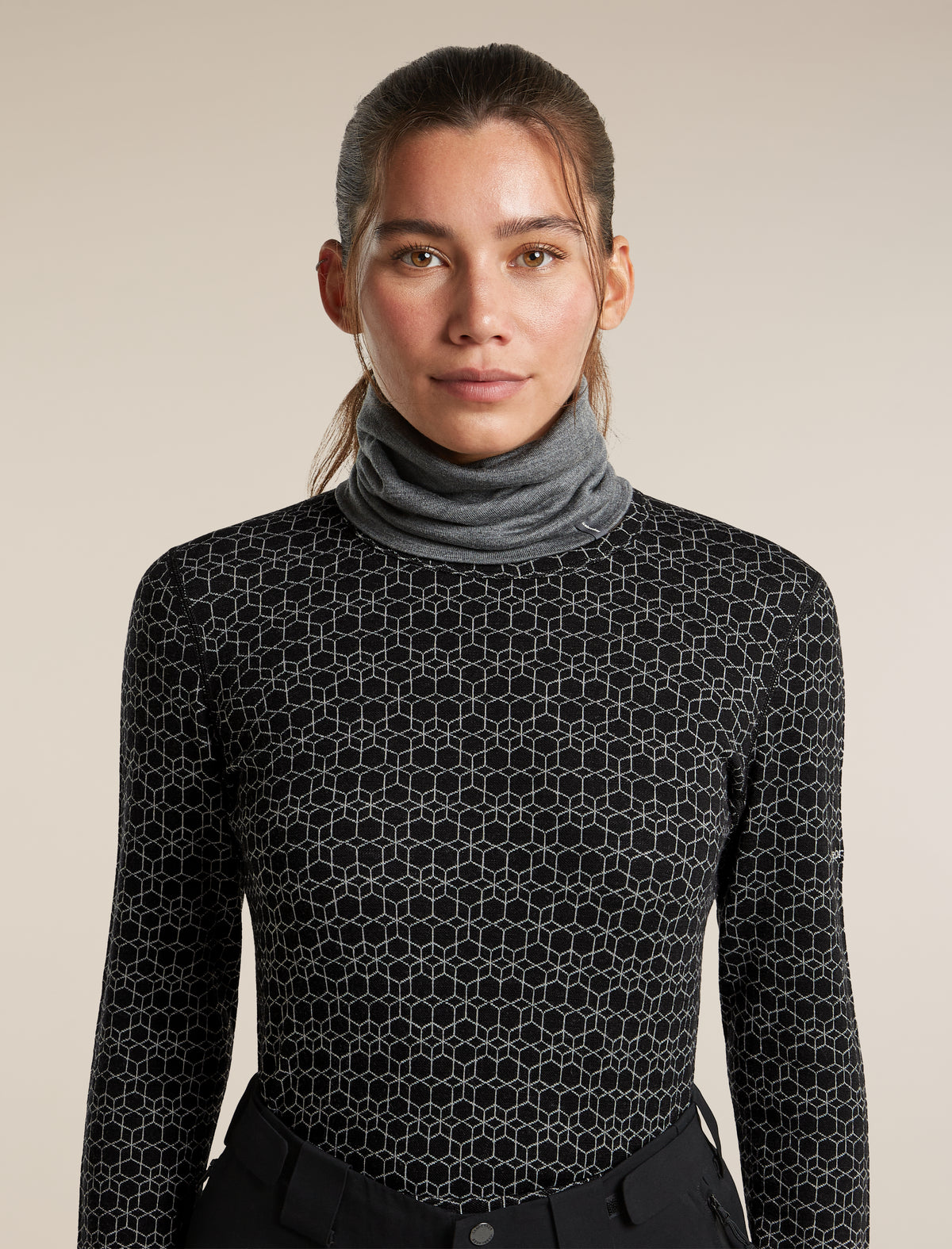 Unisex Merino 260 Oasis Chute Gritstone Heather - 2