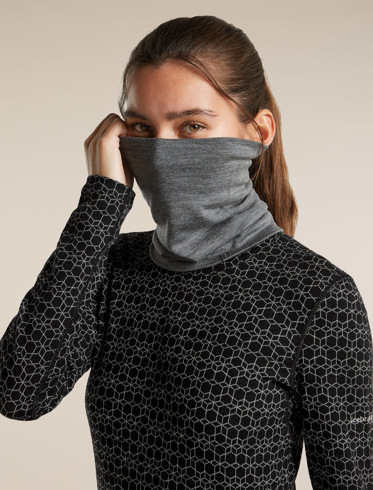 Unisex Merino 260 Oasis Chute Gritstone Heather - 6