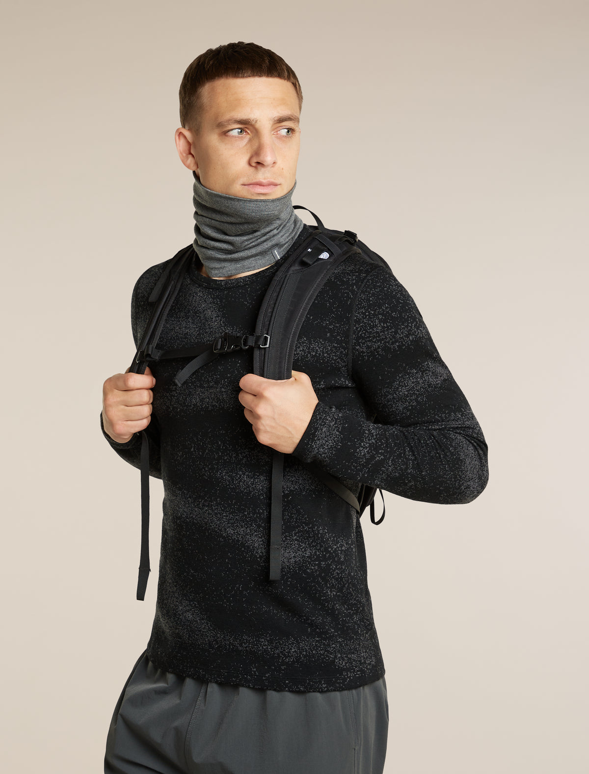 Unisex Merino 260 Oasis Chute Gritstone Heather - 3