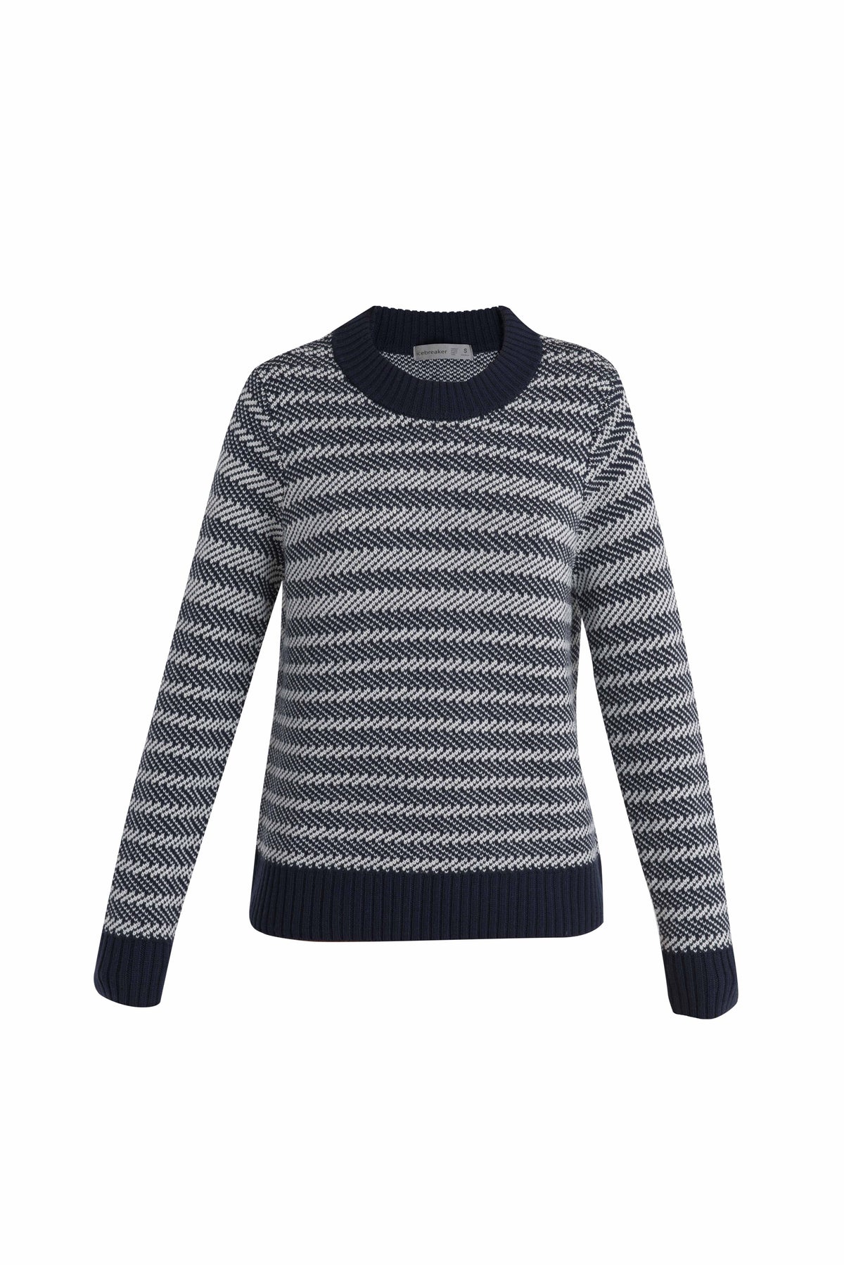 Women's Waypoint Crewe Sweater Midnight Navy/Snow - 6