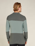 Men's Waypoint Crewe Sweater Galaxy/Moss - 2