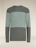 Men's Waypoint Crewe Sweater Galaxy/Moss - 7