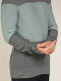 Men's Waypoint Crewe Sweater Galaxy/Moss - 5