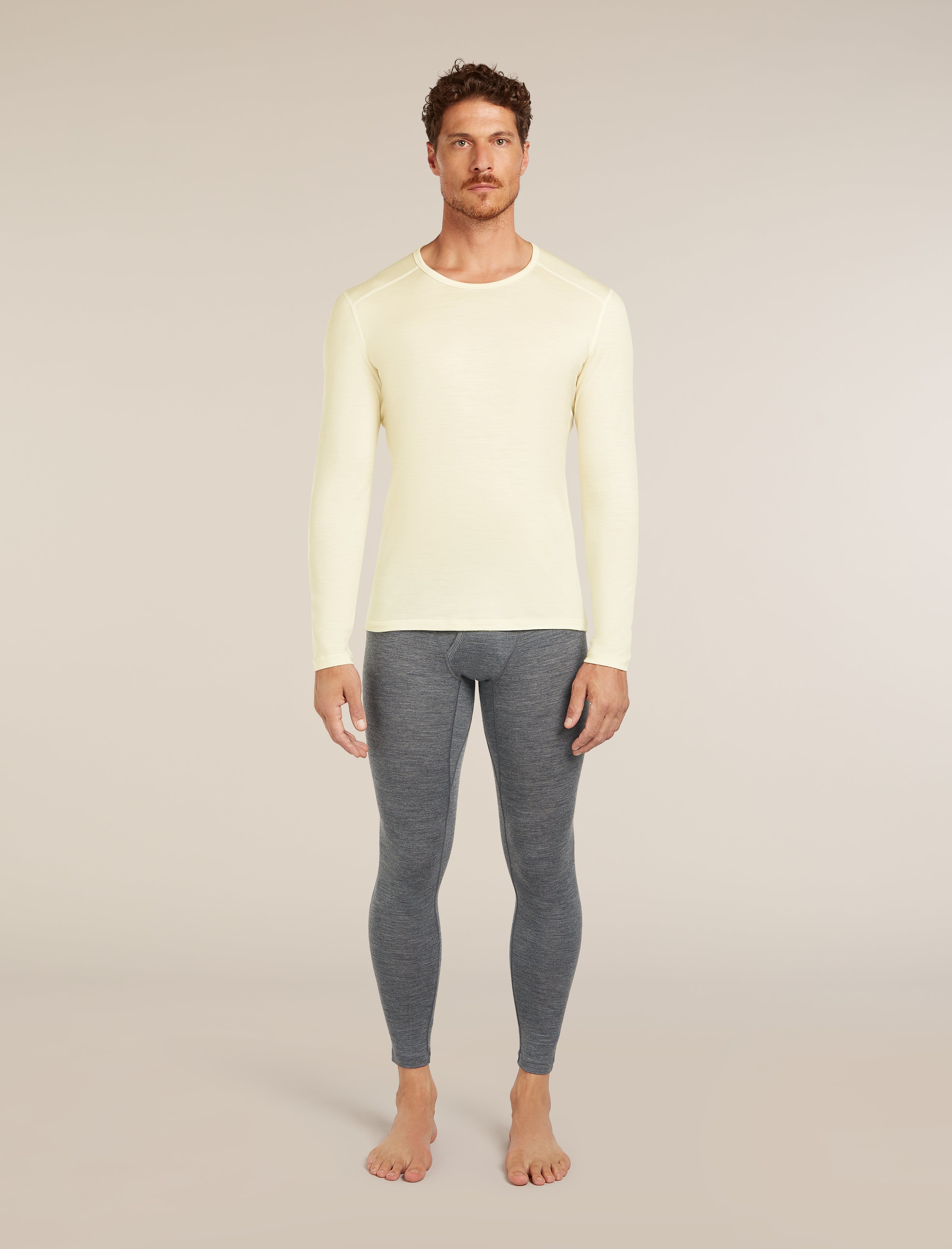 Men's Merino 200 Oasis Long Sleeve Crewe Thermal Top