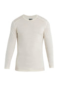 icebreaker Men's Merino 200 Oasis Long Sleeve Crewe Thermal Top Undyed MEN - 8
