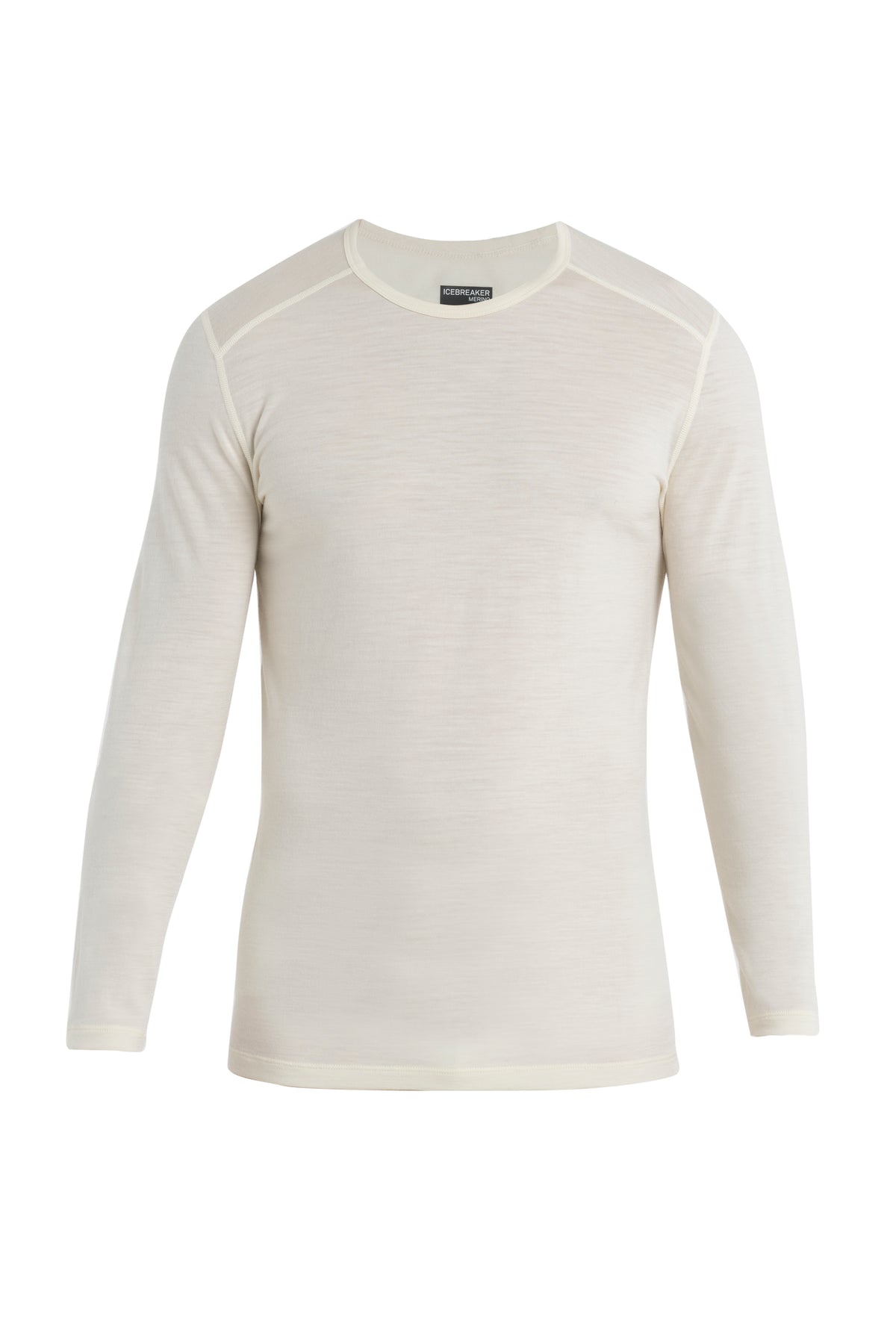icebreaker Men's Merino 200 Oasis Long Sleeve Crewe Thermal Top Undyed MEN - 8