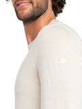 icebreaker Men's Merino 200 Oasis Long Sleeve Crewe Thermal Top Undyed MEN - 5