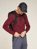 Men's Merino 200 Oasis Long Sleeve Crewe Thermal Top Port - 5