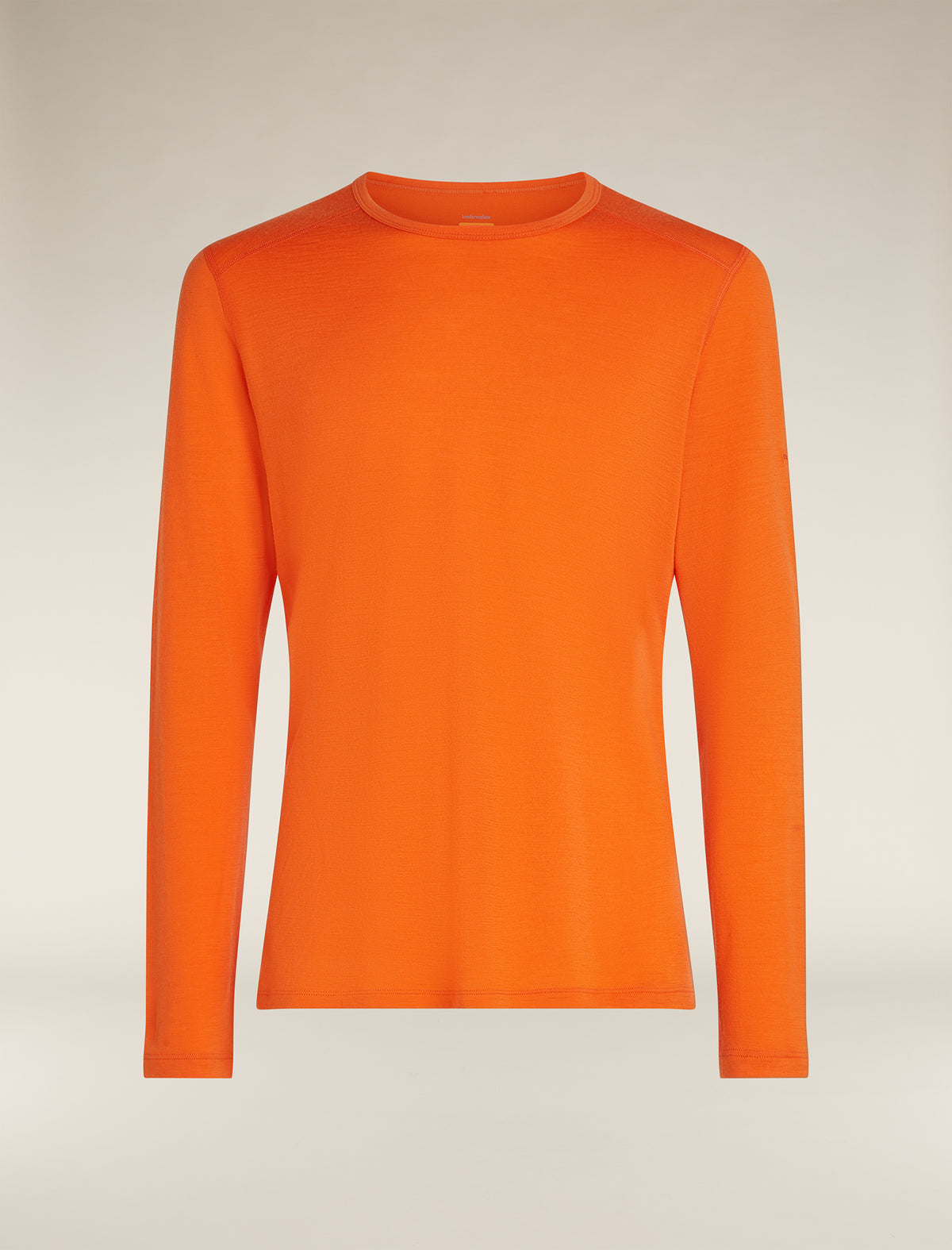Men's Merino 200 Oasis Long Sleeve Crewe Thermal Top Blaze - 7