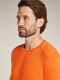 Men's Merino 200 Oasis Long Sleeve Crewe Thermal Top Blaze - 6