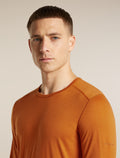 Men's Merino 200 Oasis Long Sleeve Crewe Thermal Top Spice - 6