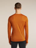Men's Merino 200 Oasis Long Sleeve Crewe Thermal Top Spice - 2