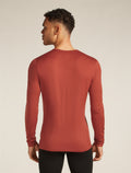 Men's Merino 200 Oasis Long Sleeve Crewe Thermal Top Jasper - 2