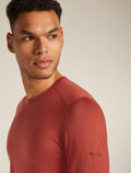 Men's Merino 200 Oasis Long Sleeve Crewe Thermal Top Jasper - 5