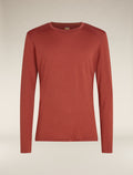Men's Merino 200 Oasis Long Sleeve Crewe Thermal Top Jasper - 6