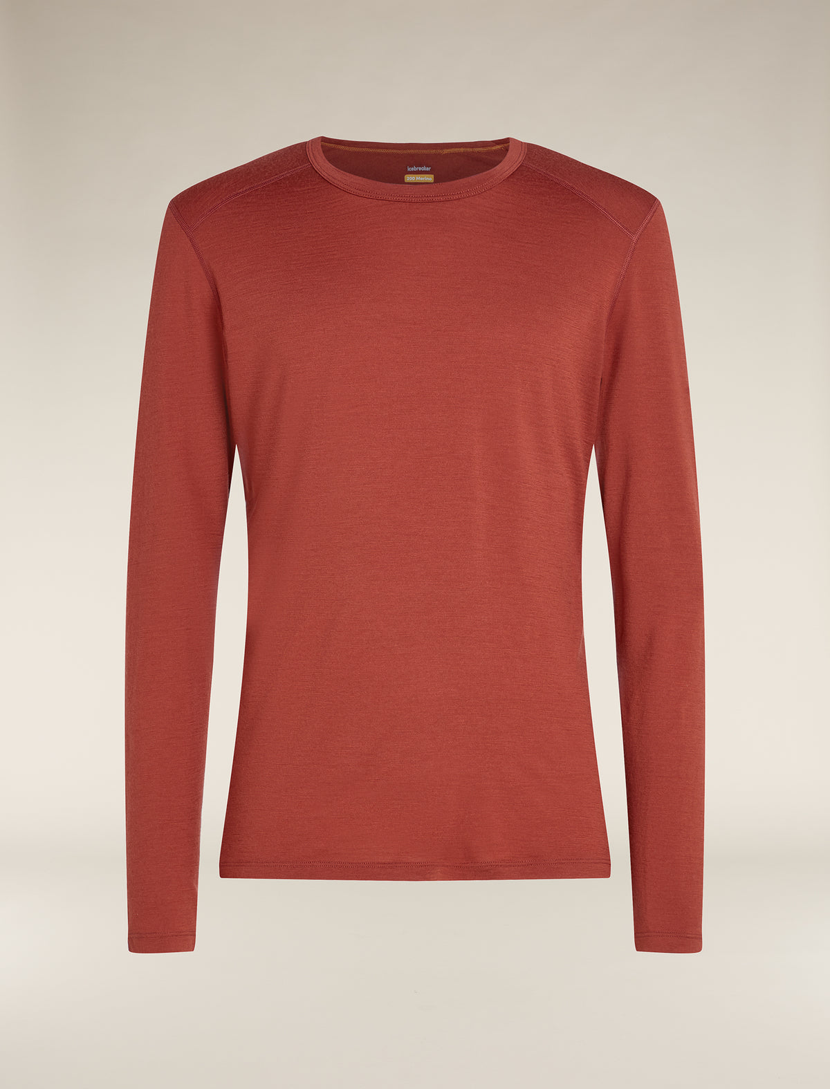 Men's Merino 200 Oasis Long Sleeve Crewe Thermal Top Jasper - 6