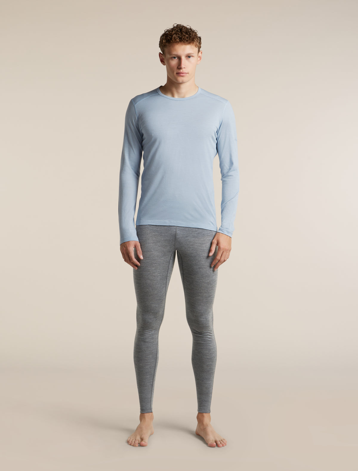 Chandail à encolure ronde 200 Oasis en mérinos pour hommes  - 3