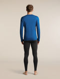 Men's Merino 200 Oasis Long Sleeve Thermal Crewe Lazurite - 7