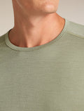 icebreaker Men's Merino 200 Oasis Long Sleeve Thermal Crewe Lichen Men - 8