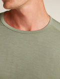icebreaker Men's Merino 200 Oasis Long Sleeve Thermal Crewe Lichen Men - 10