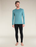 Men's Merino 200 Oasis Long Sleeve Crewe Thermal Top Cloud Ray - 3