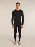 Men's Merino 200 Oasis Thermal Leggings wFly Black - 3