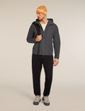 Men's Merino 200 Oasis Thermal Leggings wFly Gritstone Heather - 4