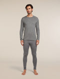 Men's Merino 260 Tech Long Sleeve Crewe Thermal Top Gritstone Heather - 4