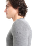 Men's Merino 260 Tech Long Sleeve Crewe Thermal Top Gritstone Heather - 6