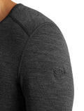 Men's Merino 260 Tech Long Sleeve Crewe Thermal Top Gritstone Heather - 8