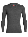Men's Merino 260 Tech Long Sleeve Crewe Thermal Top Gritstone Heather - 9