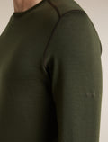 Men's Merino 260 Oasis Long Sleeve Thermal Crewe Dark Loden - 7
