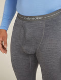 Men's Merino 260 Tech Thermal Leggings wFly Gritstone Heather - 5