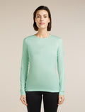 Women's Merino 200 Oasis Long Sleeve Crewe Mint - 1