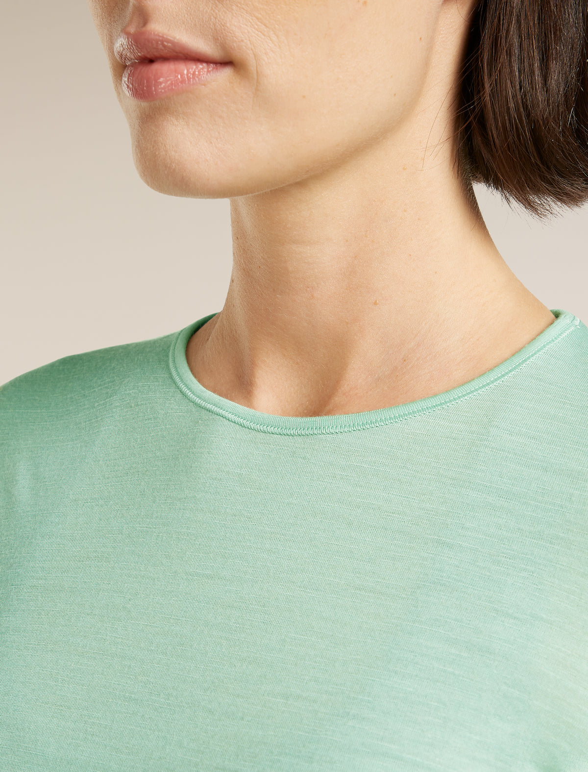 Women's Merino 200 Oasis Long Sleeve Crewe Mint - 6