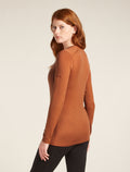 Haut col rond isotherme Oasis Long Sleeve Crewe 200 en mérinos Women's  - 2