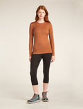 Haut col rond isotherme Oasis Long Sleeve Crewe 200 en mérinos Women's  - 3